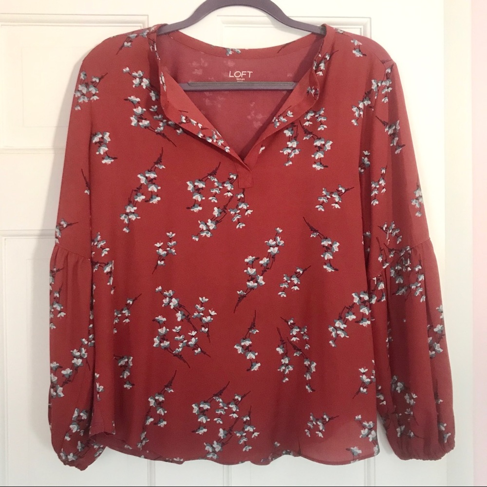 LOFT Floral Top